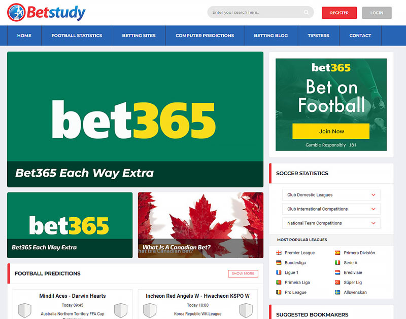 Betstudy.com - Quality football tips website