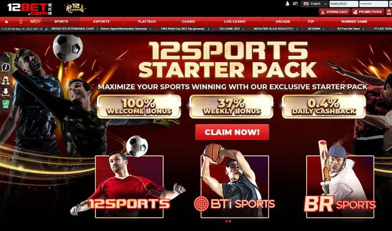 12Bet - A sports betting specialist