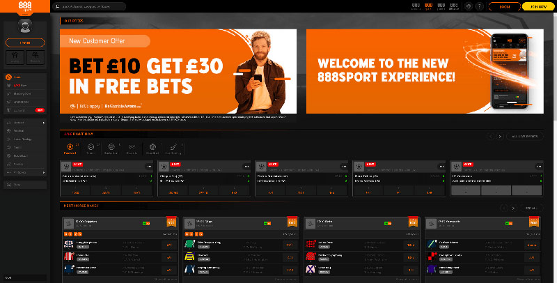 888sport crowded with horse racing bettors