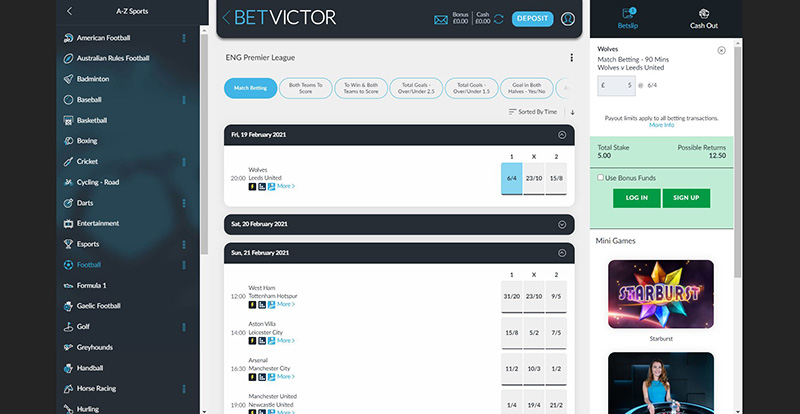 BetVictor – The novelty Greyhounds betting site