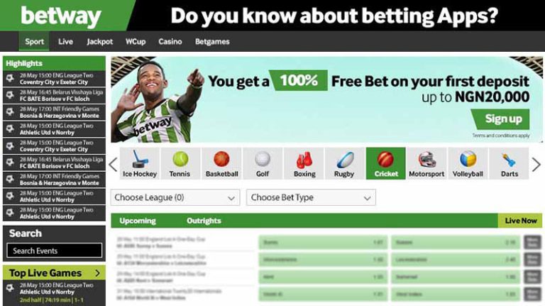 Betway - South african online betting sites
