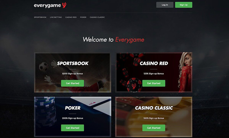 EveryGame - Canadian Betting Site