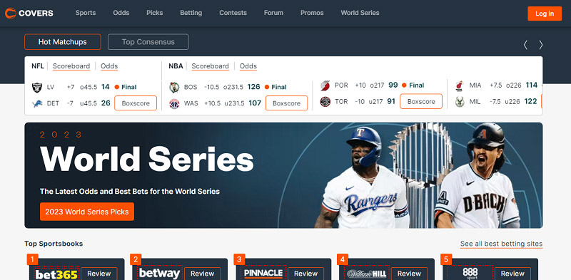 NBA betting game discussion in Covers.com