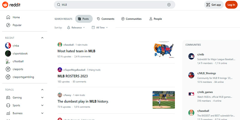 Reddit – A Place to Share MLB Betting Experience