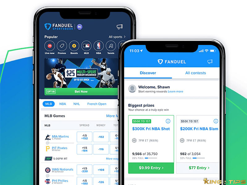 Bet on sports with FanDuel mobile app