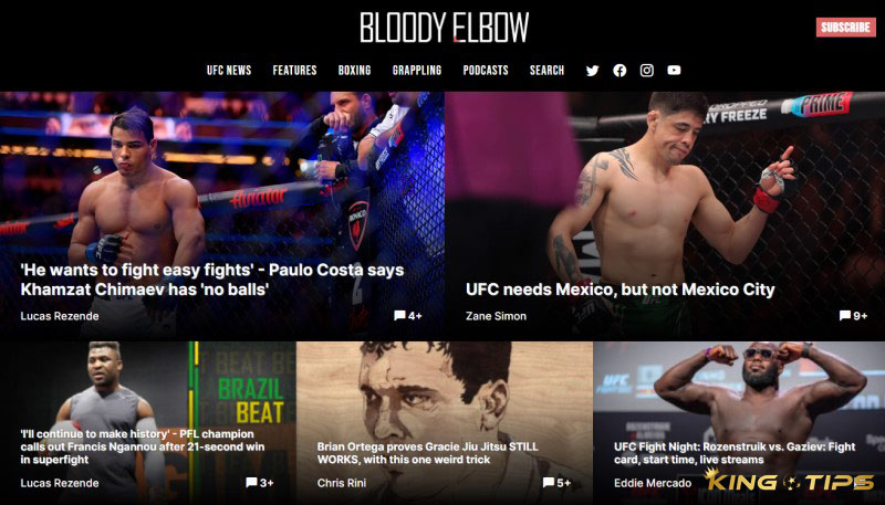 MMA betting forum - Bloody Elbow