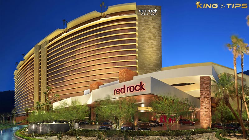 The building architecture of Red Rock Casino is very modern