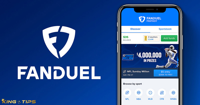 The FanDuel's mobile interface is slick and the live betting operation is incredible