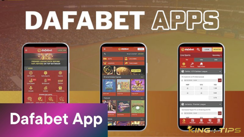 Virtual football betting application for Mobile Dafabet