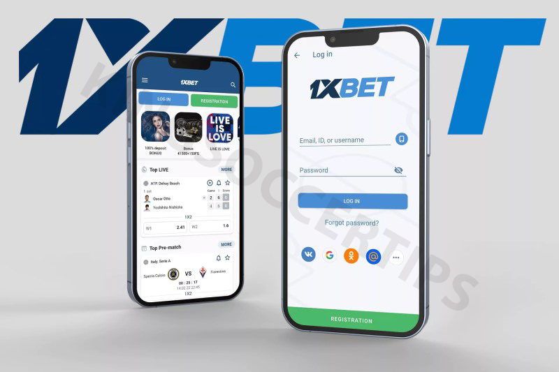 1XBet application - The starting point for passion