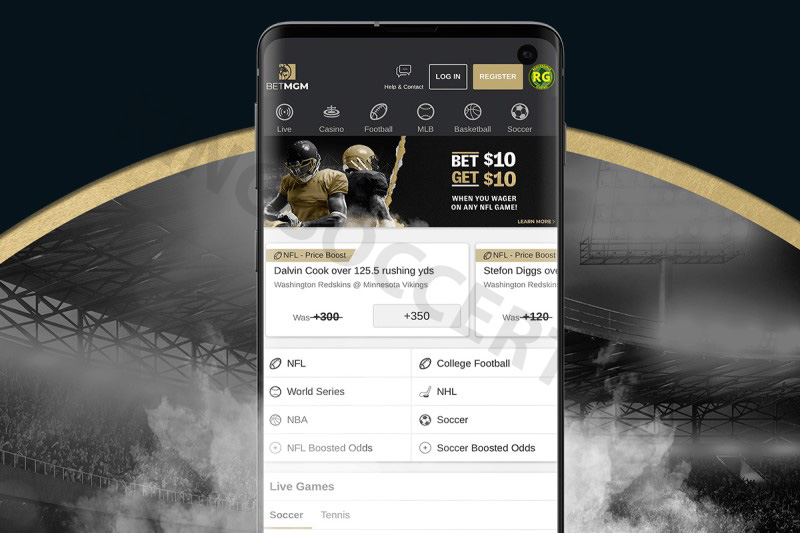 BetMGM app - Sports betting apps Nevada with attractive promotions