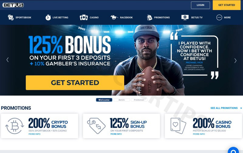 BetUS - National betting website in Florida