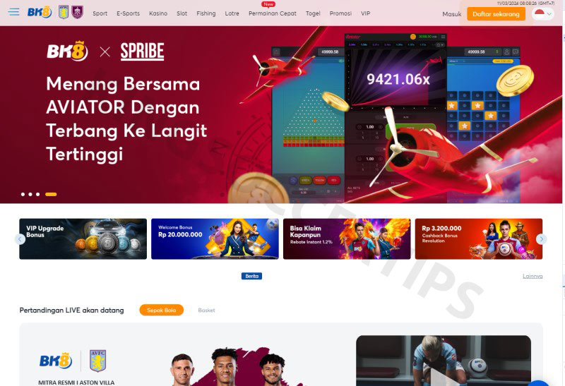 BK8 – The best sportsbook in Indonesia in general