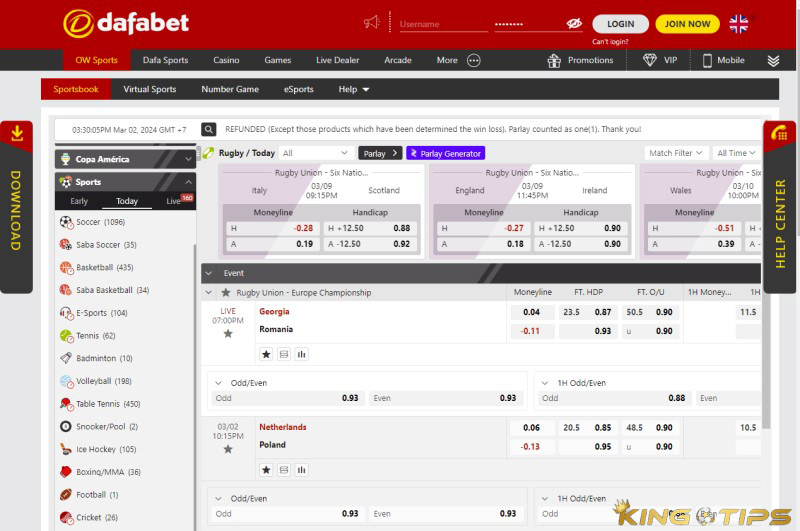 Dafabet - Top choice with attractive promotions