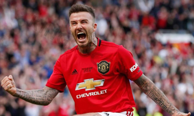David Beckham is one of the world famous players