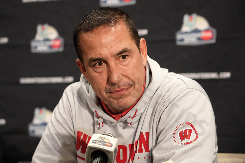 Fickell will enter his second full season as Badgers head coach in 2024