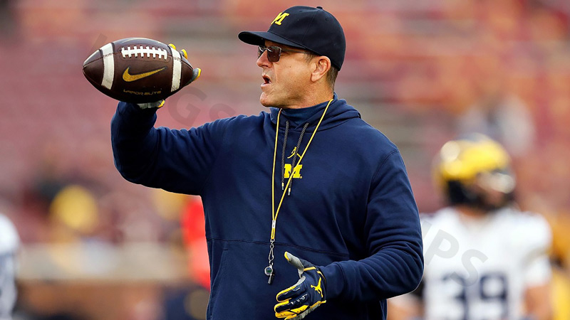 Harbaugh teams have finished the season ranked in the national polls six times