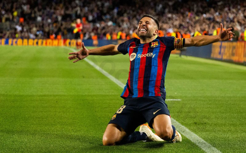 Jordi Alba Ramos is famous for his role as an excellent left back