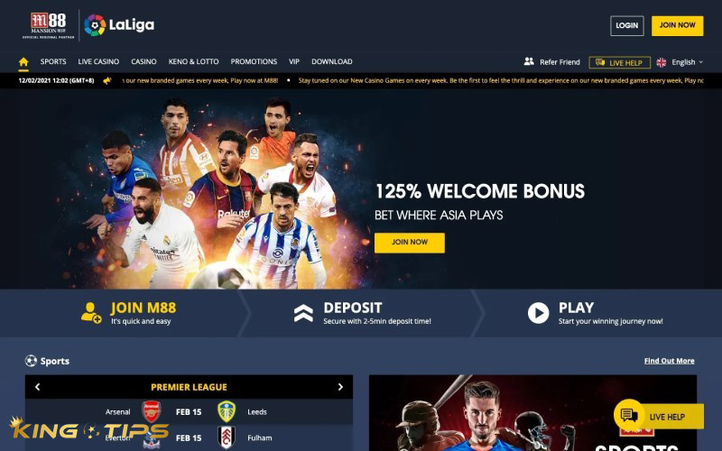 M88 - Safe sports betting house