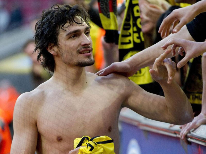 Mats Hummels is considered a male model on the field