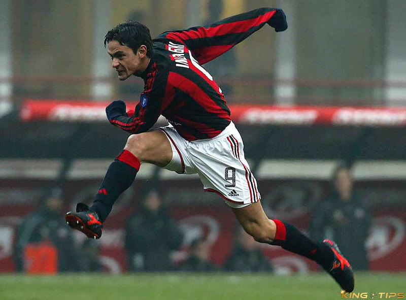 Not only successful in the AC Milan shirt, Inzaghi also excelled in the Italian team