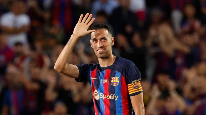Sergio Busquets is a versatile player on the field