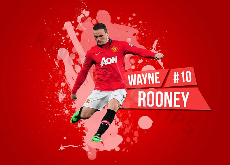 W. Rooney is the great captain of Man Utd