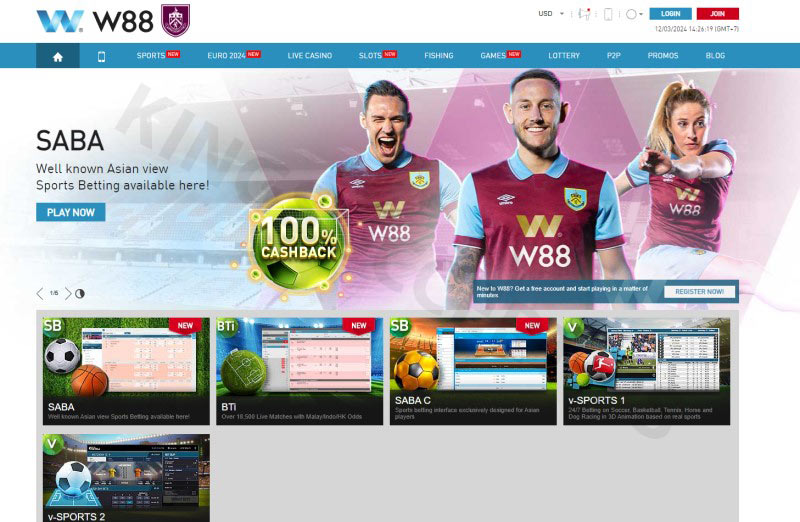 W88 - The best Georgia live betting website today