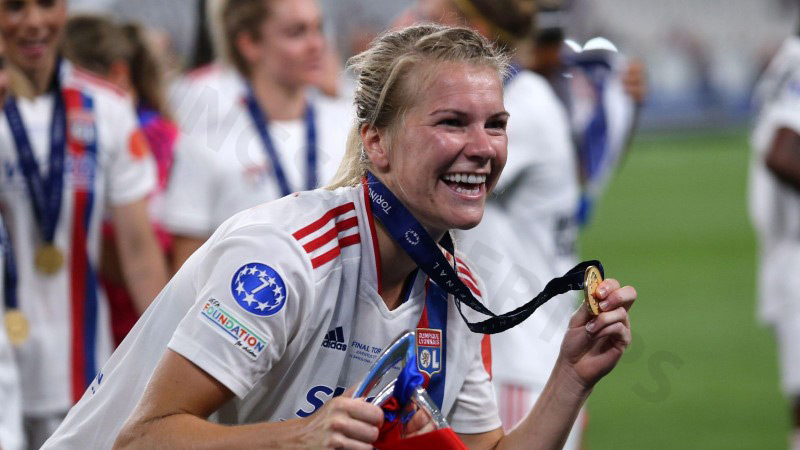 Ada Hegerberg is the world's top female soccer player