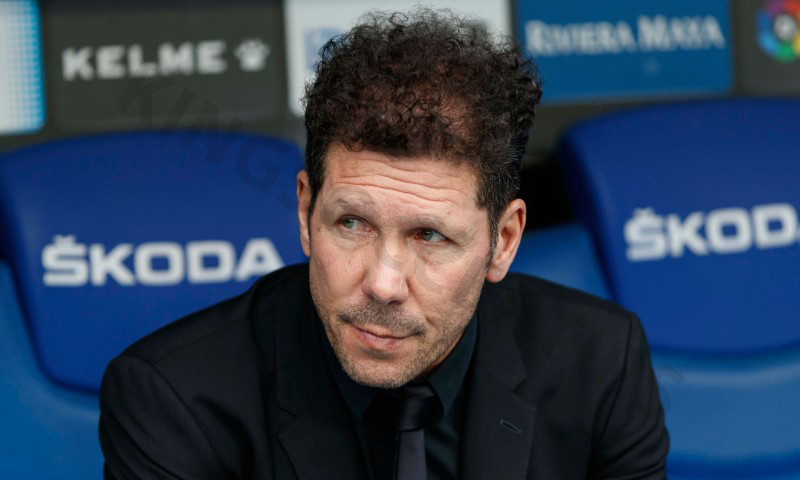 Diego Simeone is the coach of Atletico Madrid