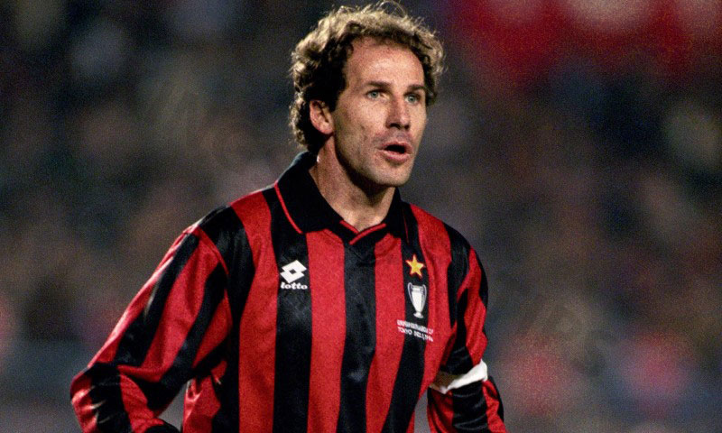 Franco Baresi is a football player with the famous number 6
