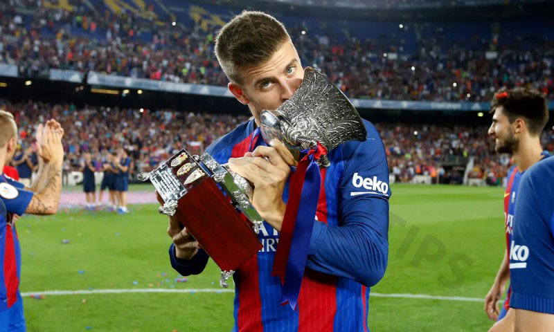 Gerard Pique is a talented player with many noble titles