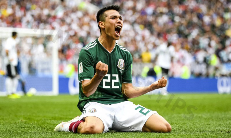 Hirving Lozano Bahena is Mexico's best football player
