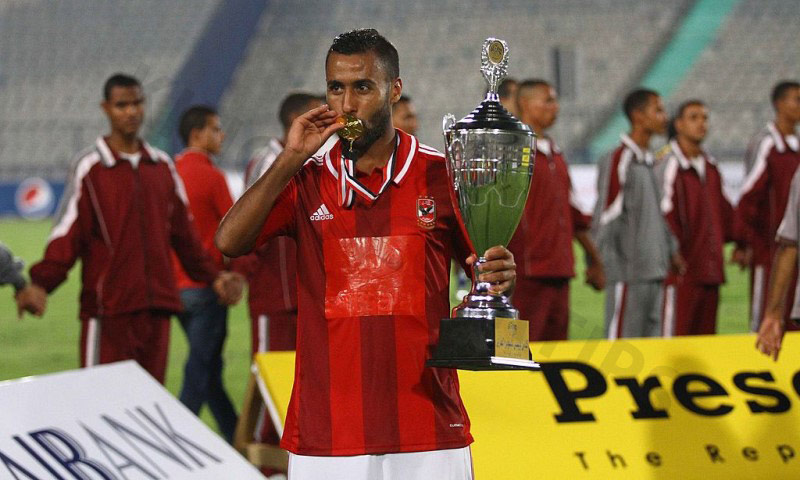 Hossam Ashour is the most trophies in football player