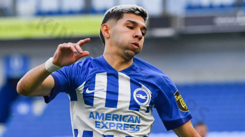 Julio Enciso is a top potential player for Brighton