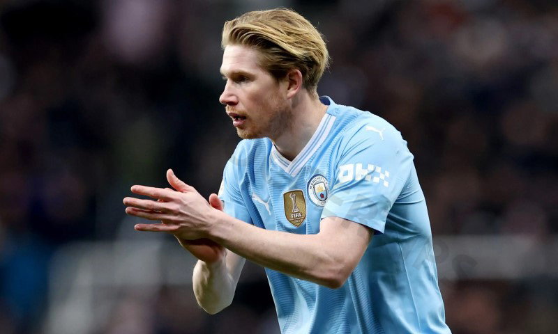Kevin De Bruyne is number 17 most famous soccer player