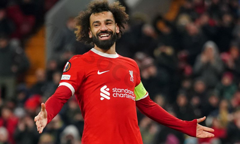 Mohamed Salah is a handsome Liverpool player