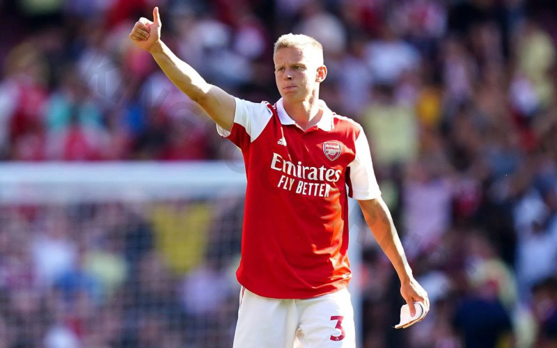 Oleksandr Zinchenko helped Arsenal improve their performance when he joined