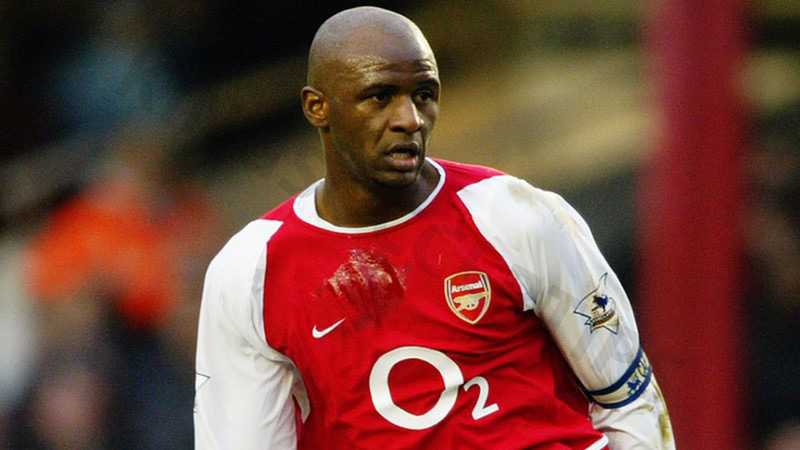 Patrick Vieira is Arsenal fc best player