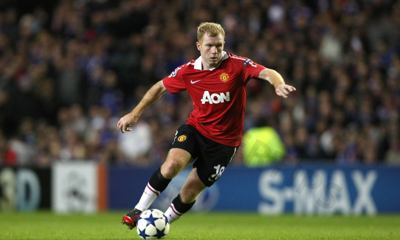 Paul Scholes is considered a conductor in the midfield