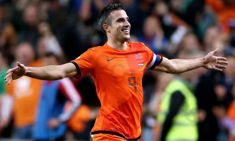 Robin van Persie is Arsenal's main striker