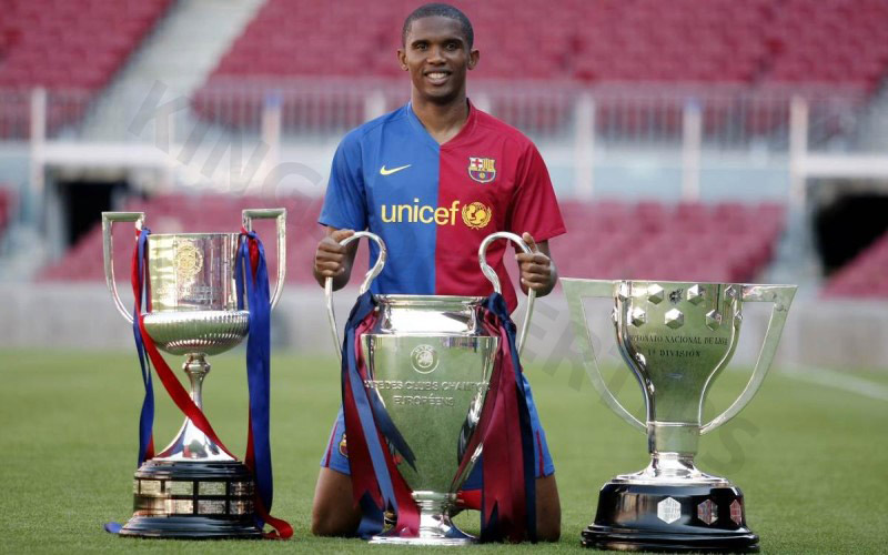 Samuel Eto'o is the most famous number 9 soccer player