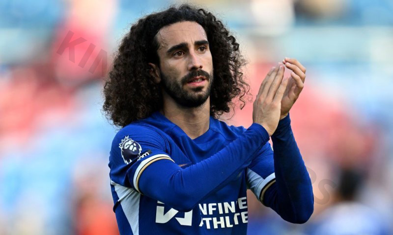 Marc Cucurella is a soccer player with attractive long hair