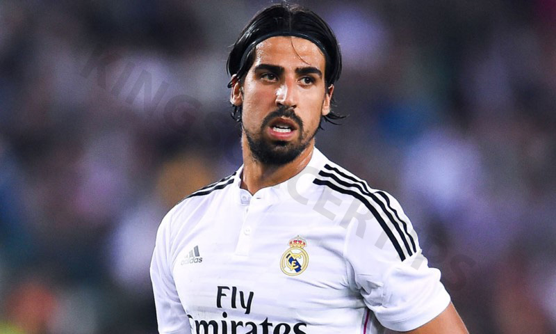 Sami Khedira has a very unique style on the field