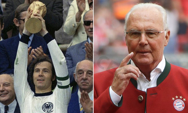 Franz Beckenbauer is a legend of German football