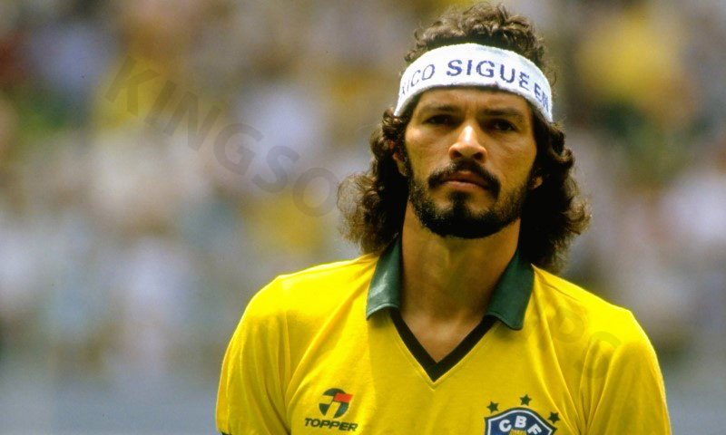 Socrates was known as the smartest footballers