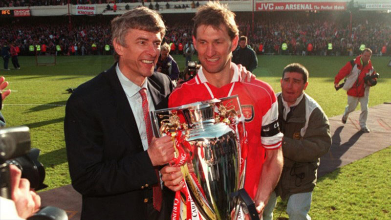 Tony Adams is among the best center backs in the premier league