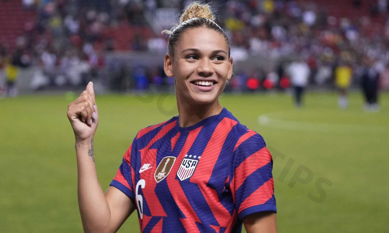 Trinity Rodman is among the highest paid female footballers