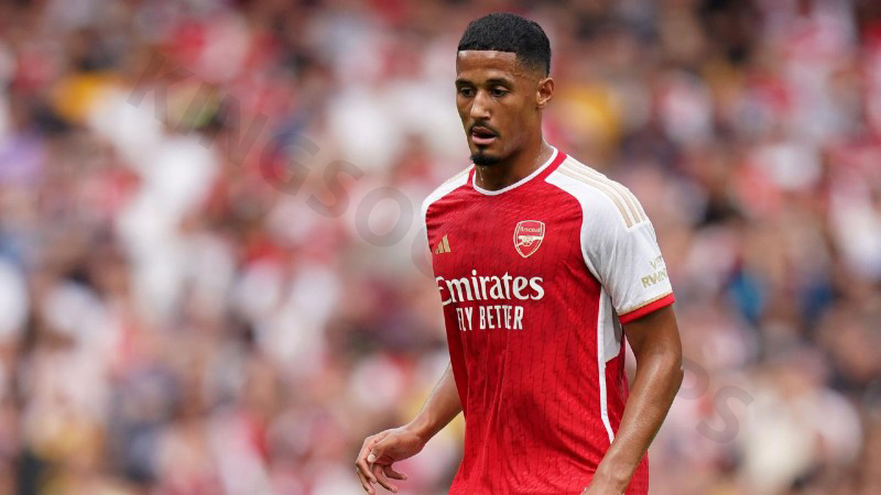 William Saliba - highest paid player in Arsenal fc