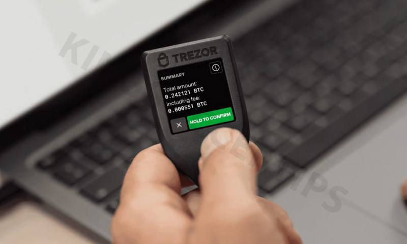 Trezor Model T: Convenient interface with strong security